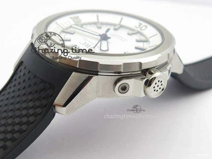 MIROTIME 0214 TechFriendly Aquatimer Automatic SS IW329003 V6F 1:1 Best Edition On Black Rubber Strap MIYOTA 7271